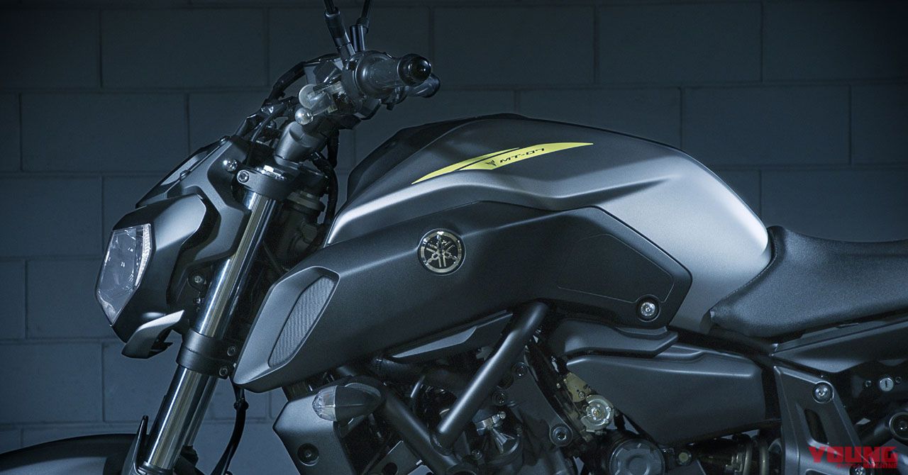 2018新型MT-07はデザインを刷新
