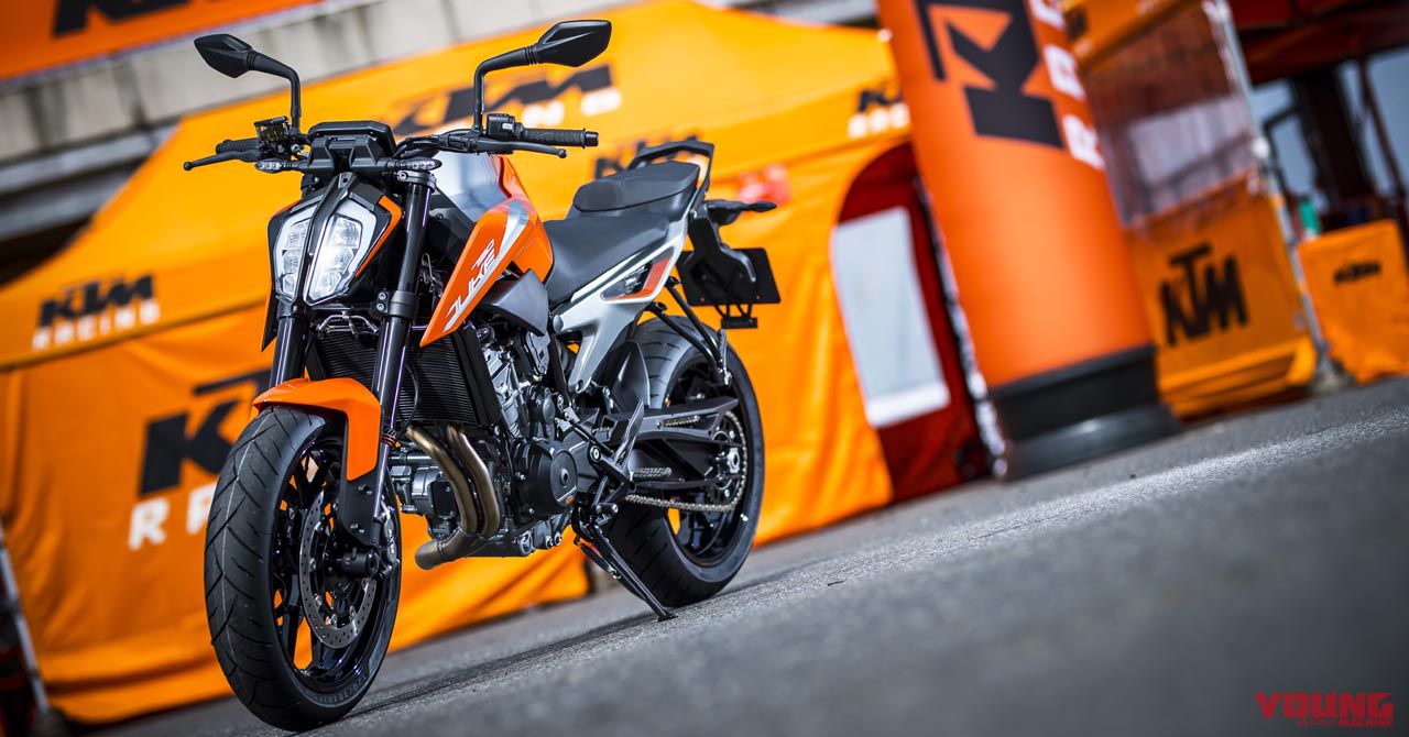 2018新型790DUKEはMT-09といい勝負（21ページ目）