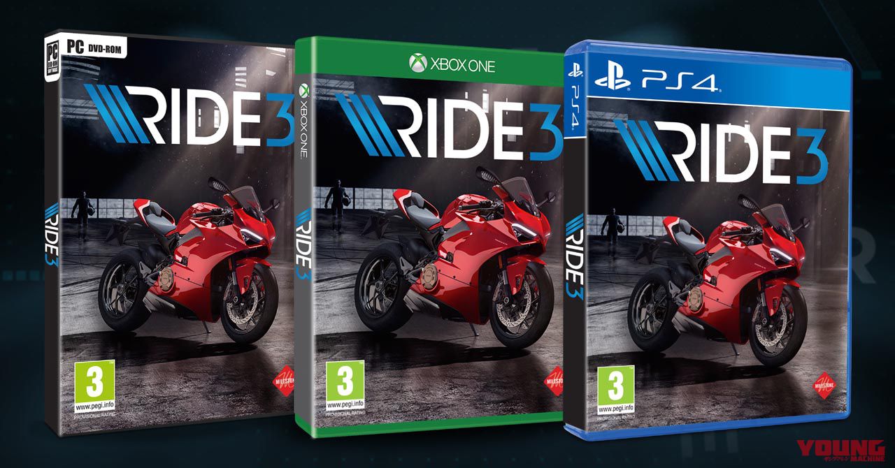 パニガーレV4がゲームRIDE3に登場（19ページ目）