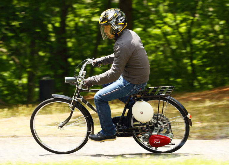 ホンダ｜カブ F型｜1952年｜「段ボール箱で販売された?!」ホンダ初のカブ＝F型［’52年製造］〈走行映像あり〉