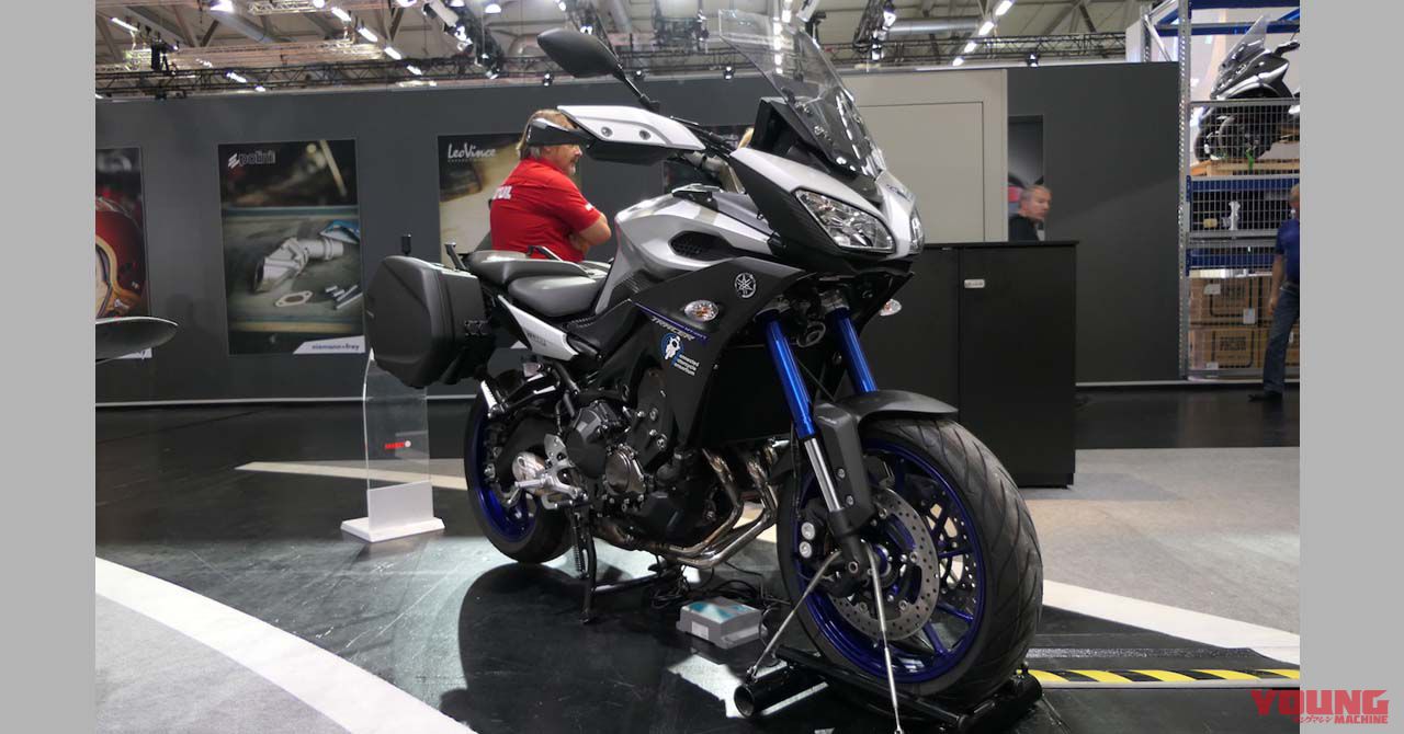 コネクテッド対応のMT-09トレーサー(TRACER)が展示（10ページ目）