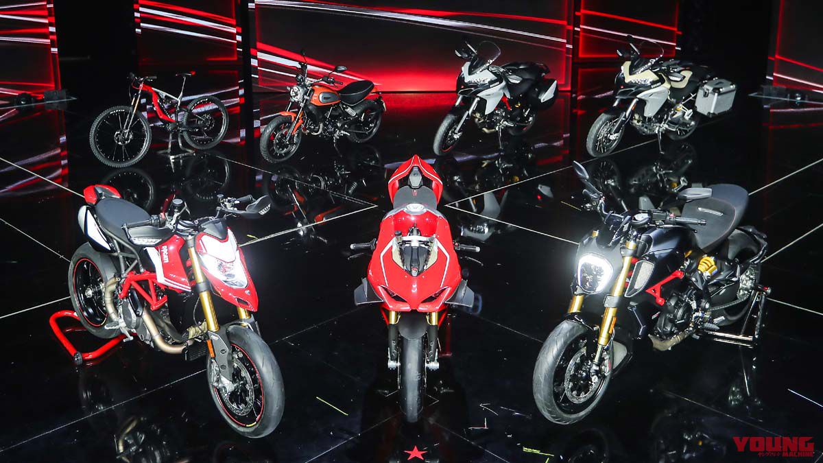 ドゥカティ2019新型ディアベル1260、ハイパーモタード950SPなどが登場