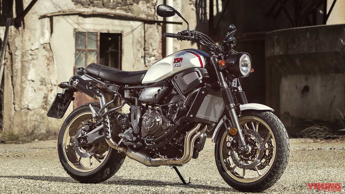 スクランブラー仕様の2019新型XSR700 XTributeはXT500イメージに