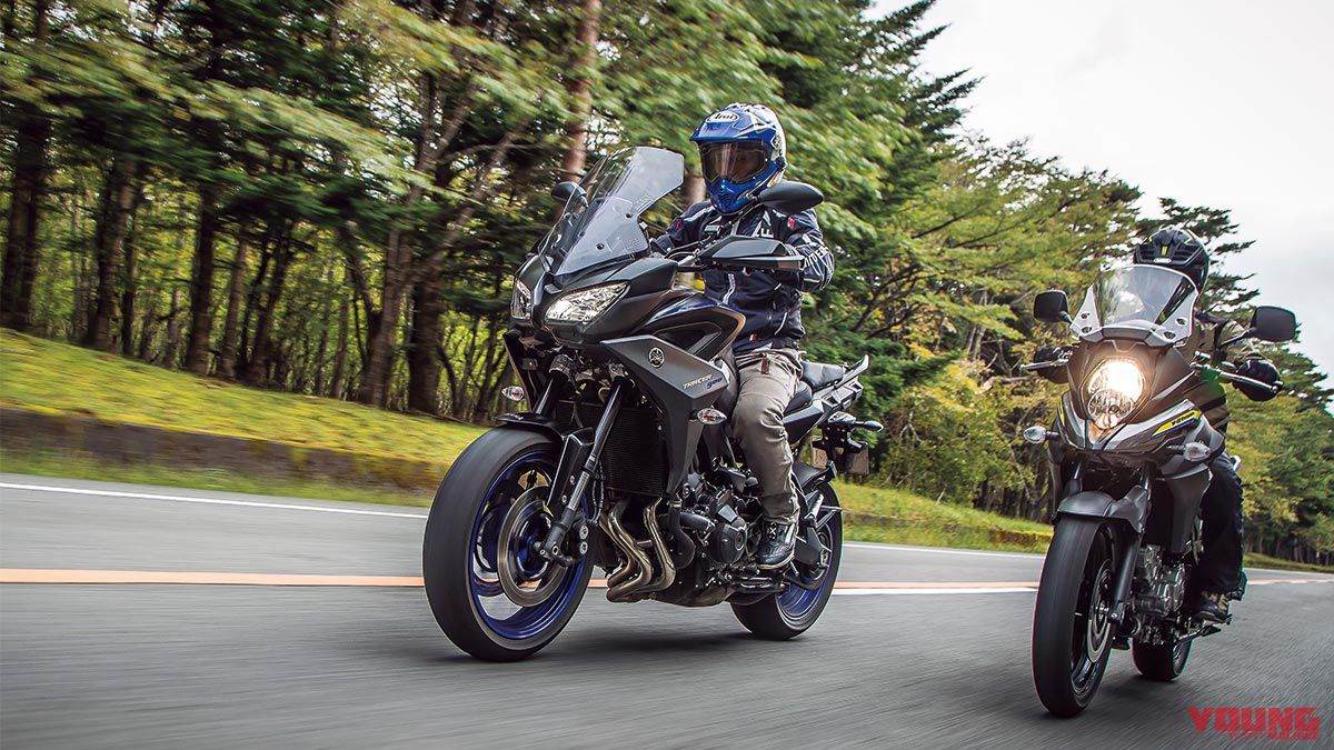 ヤマハ トレーサー900 vs スズキ Vストローム徹底試乗比較