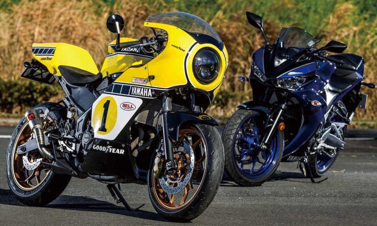 YAMAHA YZF-R25 GG Retrofiz Rocket Street|視線を独り占めする黄と黒の魔法「インターカラー」。ケニー・ロバーツの伝説と歴代採用モデルを徹底解説
