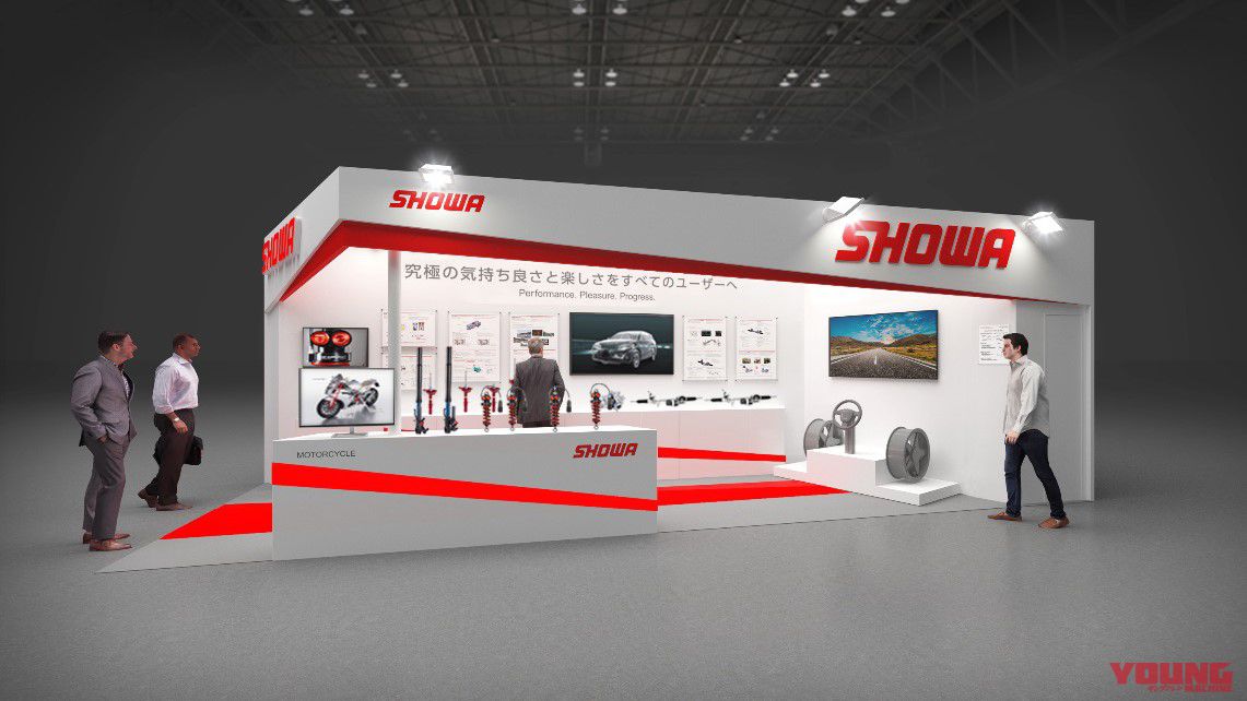 ショーワのクルマ用 協調制御 とバイク用 電子制御サス が実際に見られる！（34ページ目）