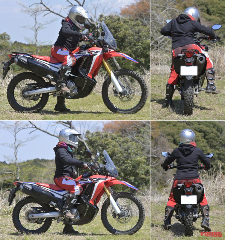Honda 19 Crf250 Rally Type Ld First Ride Review From Japan To Check Actual Foot Grounding Web Young Machine Worldwide