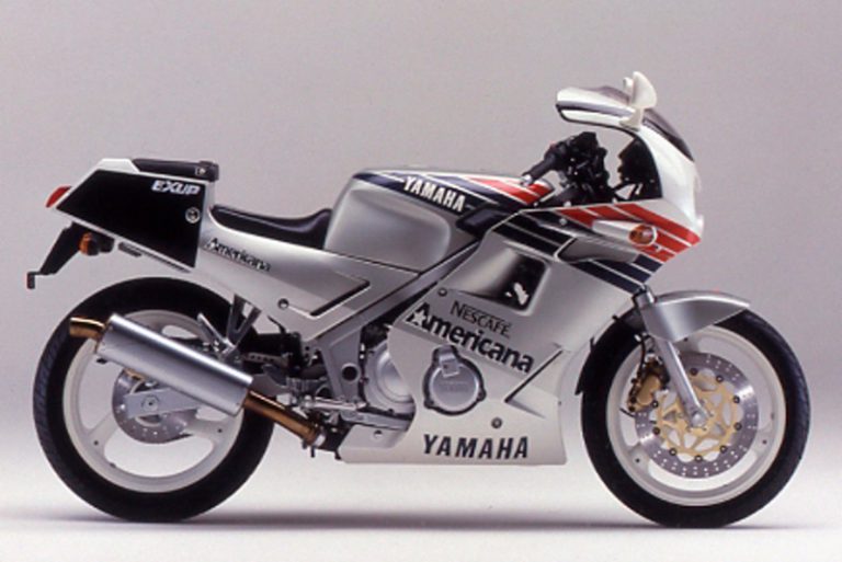 ヤマハ｜FZR250｜NESCAFE｜意外と万能だった4気筒250cc、メットインを備えた機種もあったが1989年以降は本気系に変わっていった［クォーターマルチ烈伝#02］