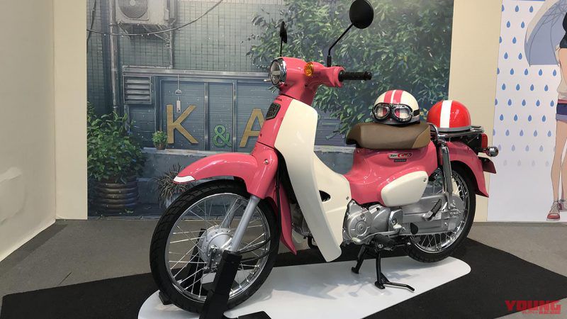 天気の子 スペシャルスーパーカブが10 7まで公開 Webヤングマシン 最新バイク情報