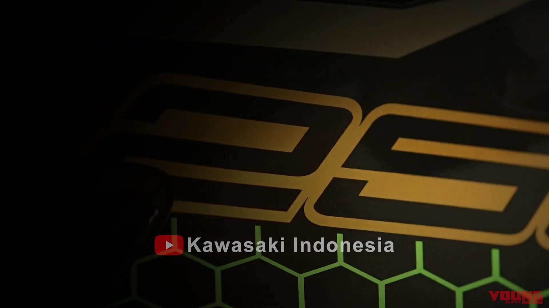 カワサキの新型250ccが来る インドネシアで正体不明のティーザー動画が公開 10月10日正式発表へ Webヤングマシン 最新バイク情報