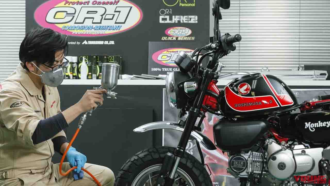 新車の輝きをいつまでも閉じ込める 100 ガラスならではのコーティングとは Webヤングマシン 最新バイク情報
