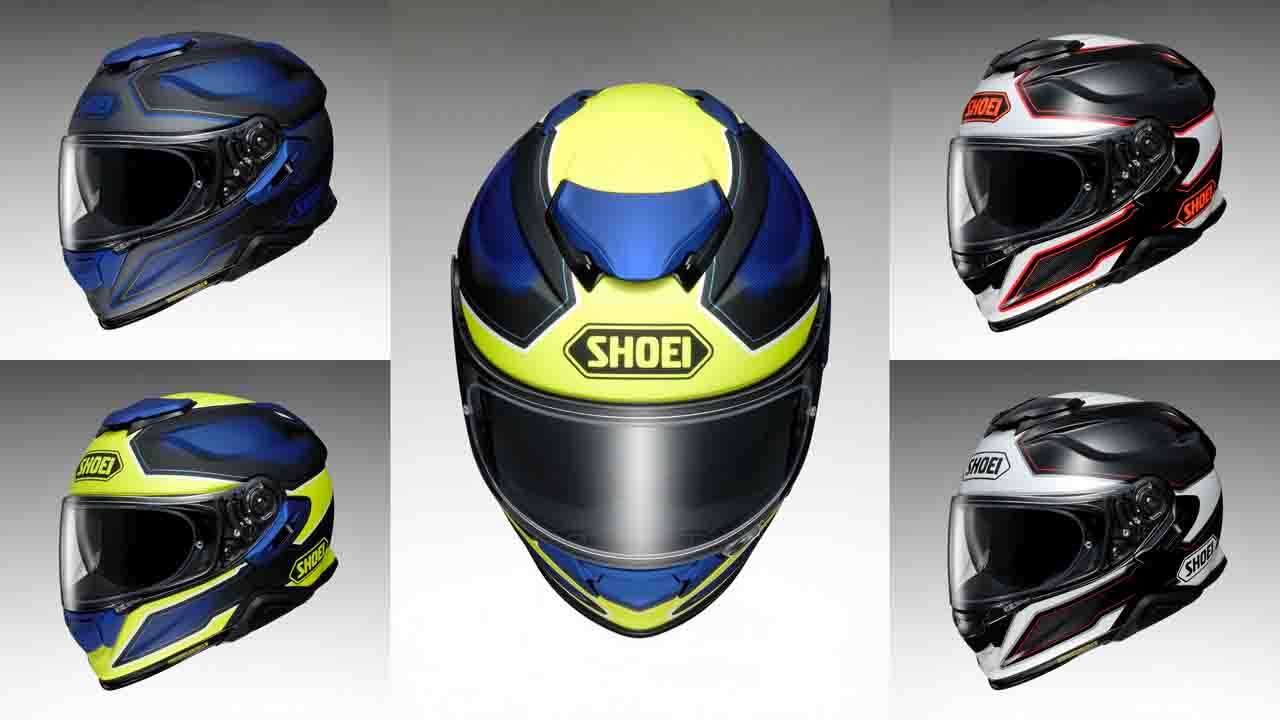 SHOEIのプレミアムツーリングヘルメットGT-Air IIに新グラフィック