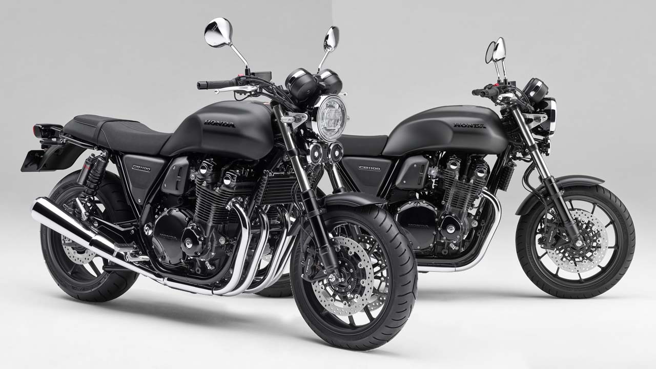 期間限定 特別仕様 空冷直4エンジン搭載 17インチホイールでスポーティな Cb1100 Rs にマット黒が登場 Webヤングマシン 最新バイク情報