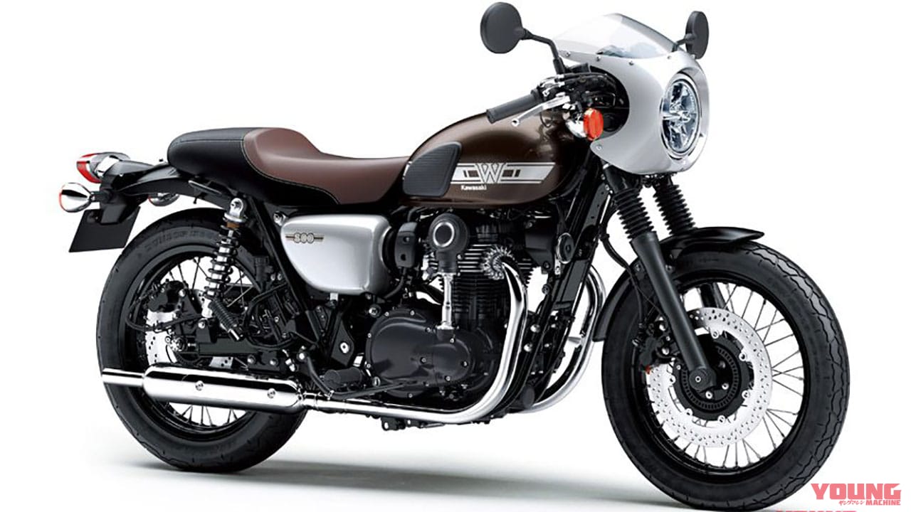 KAWASAKI W800|最新中古相場もわかる! 人気バイク歴代モデル図鑑:カワサキW800シリーズ【2本立てで復活した2019年モデル】