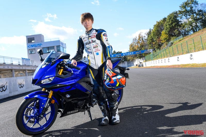 15歳 ノリックの息子 Yzf R25 阿部真生騎 サーキットスペシャルインプレッション Webヤングマシン 最新バイク情報