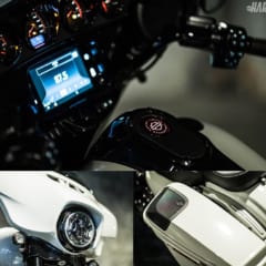 FLHXSEのメーターまわり