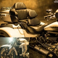 FLHTCUTGSEのシートなど