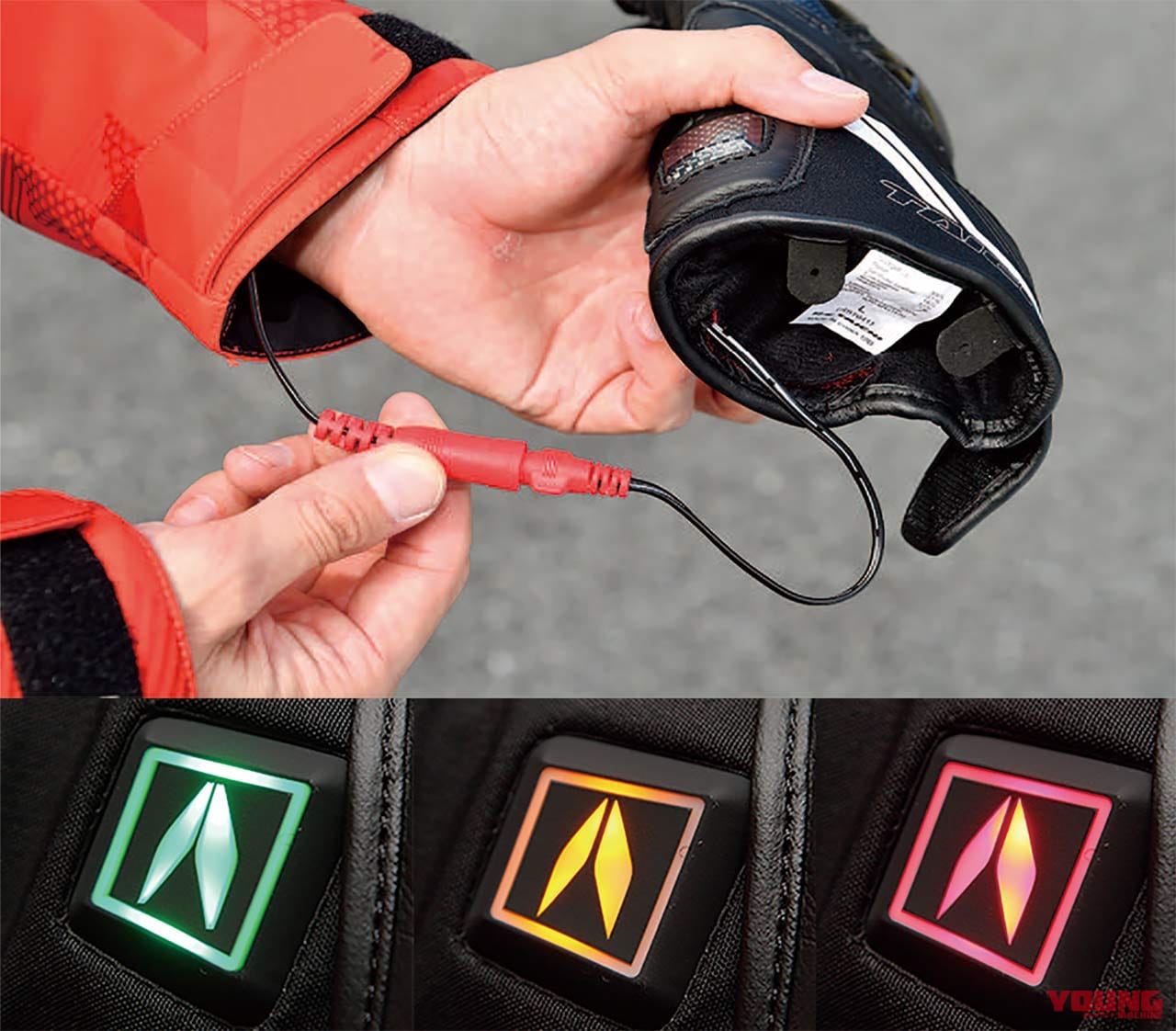 |新型e-HEAT電熱グローブは手首からバッテリーポケットが消えた!?