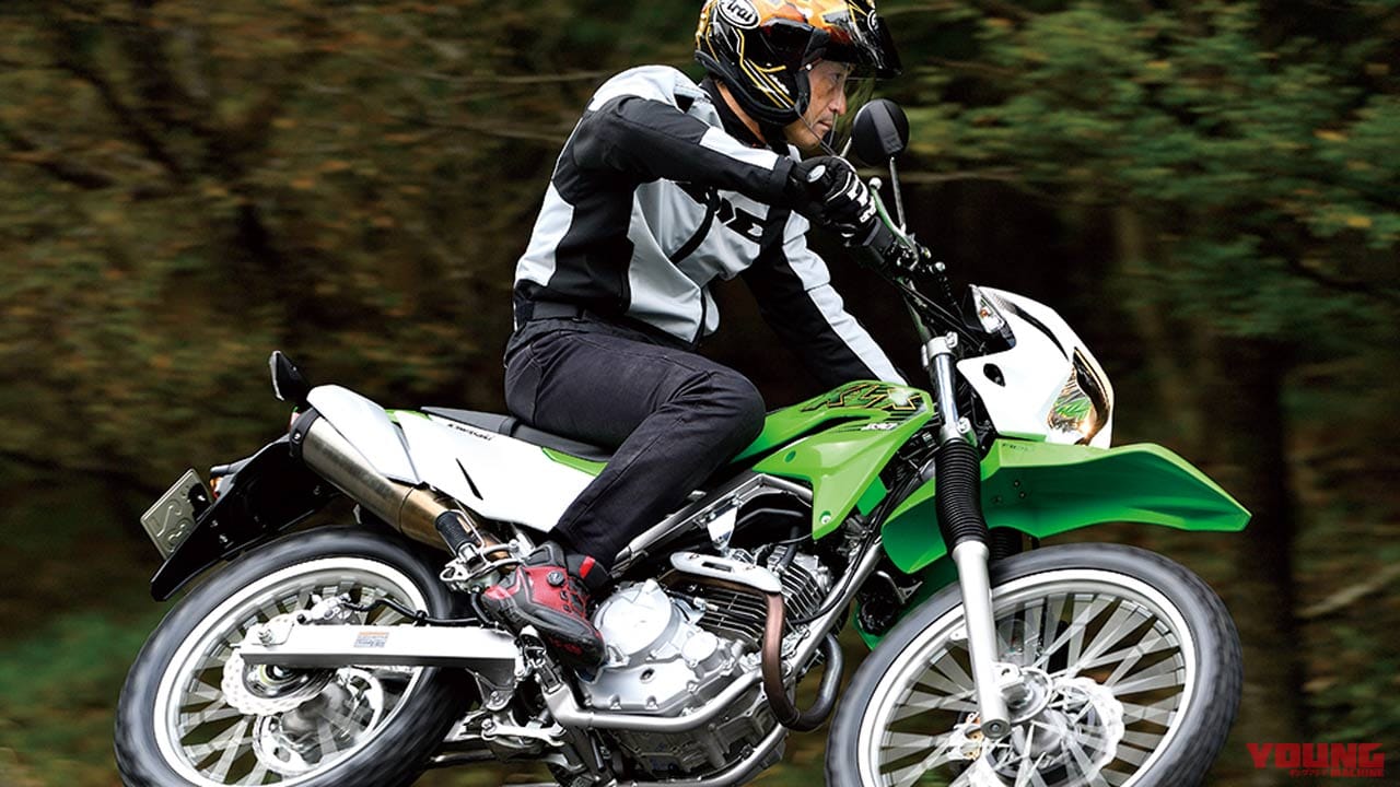 カワサキ Klx230 試乗インプレッション 手軽に遊べて奥が深い オフロード入門に最適なバイク Webヤングマシン 最新バイク情報