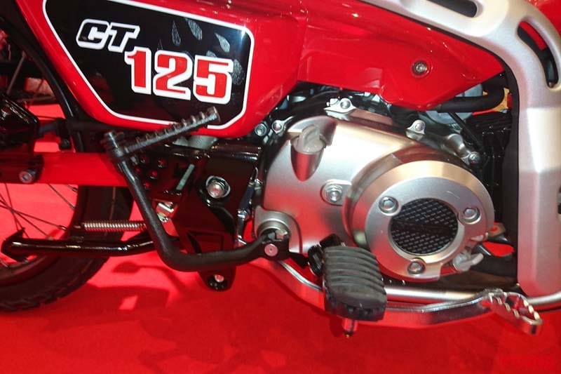 Scoop ハンターカブ細部情報 Ct125の気になるディテールと 3タイプのカスタム車 Webヤングマシン 最新バイク情報