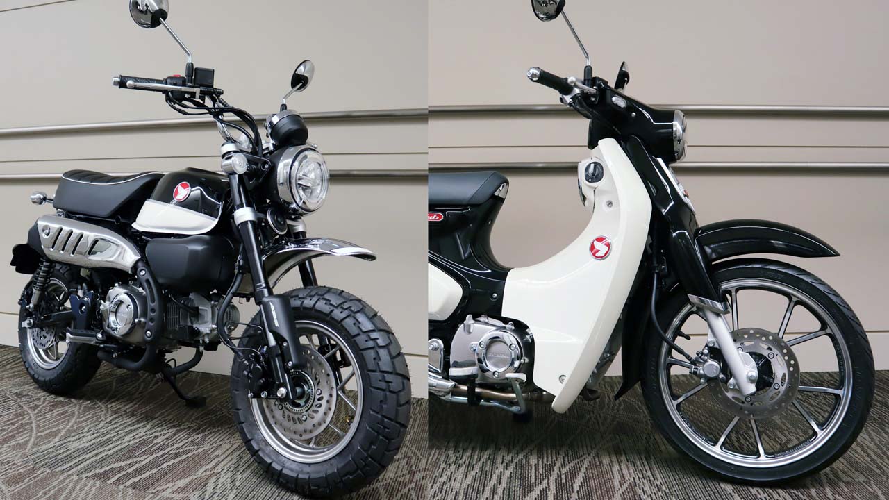 日本仕様にも ブラック 登場 スーパーカブc125とモンキー125に新色追加 その他の新型車も Webヤングマシン 最新バイク情報