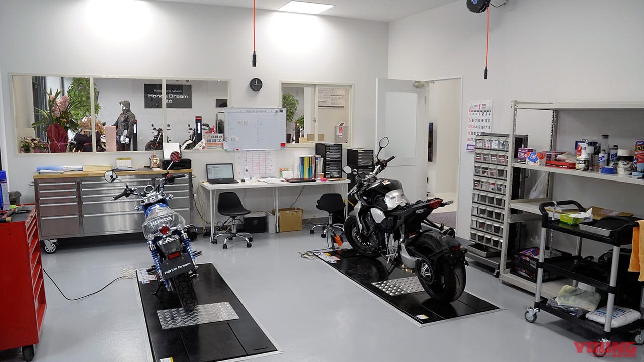 ホンダドリーム足立|バイクタレント・下川原リサのバイクショップ探訪【ホンダドリーム足立編】
