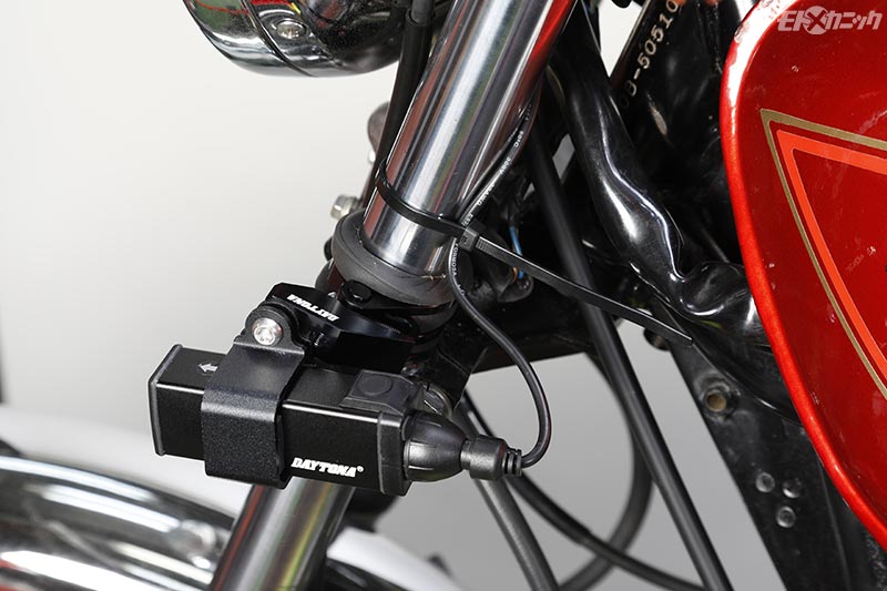使って安心・便利なバイク専用ドライブレコーダー【DDR-S100装着テスト 