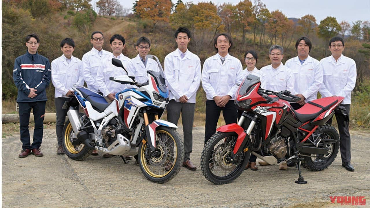 |’20ホンダCRF1100Lアフリカツイン開発者インタビュー【1台で何でもこなせるバイクに】