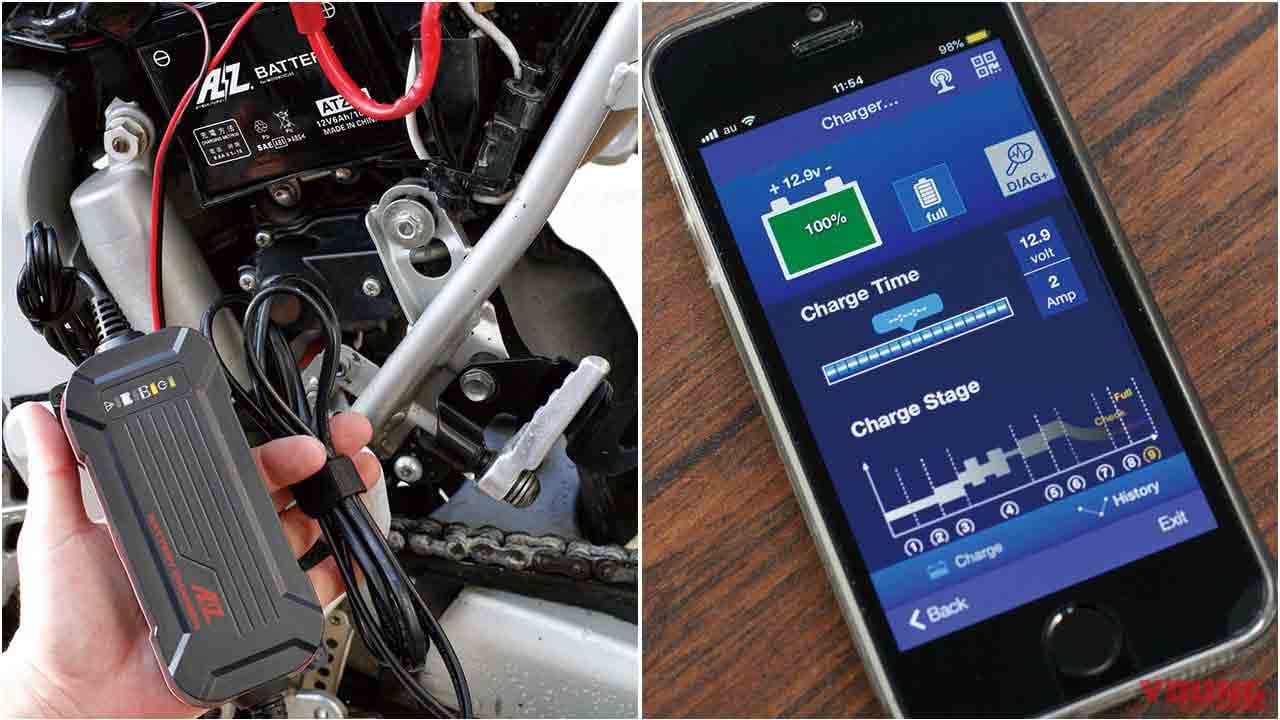 最新バッテリー事情 常時接続可能な充電器で良質チャージ Webヤングマシン 最新バイク情報 最新バッテリー事情 常時接続可能な充電器で良質チャージ Webヤングマシン 最新バイク情報