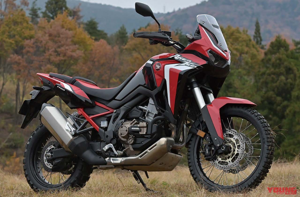 ホンダCRF1100Lアフリカツイン(STD)|’20ホンダCRF1100Lアフリカツイン、限定足長モデル〈S〉と電サスの関係を考察インプレ