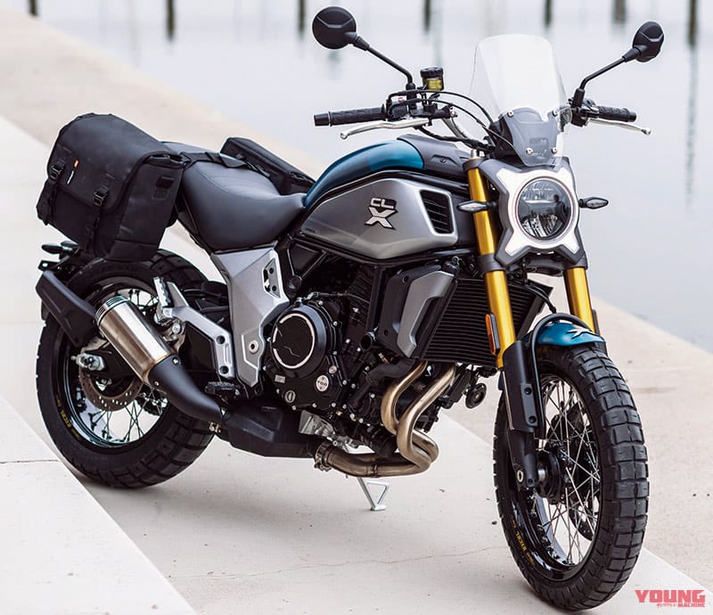 CFMOTO 700CL-Xアドベンチャー|CFMOTO 700CL-Xシリーズはイタリアデザインのネオクラパッケージ