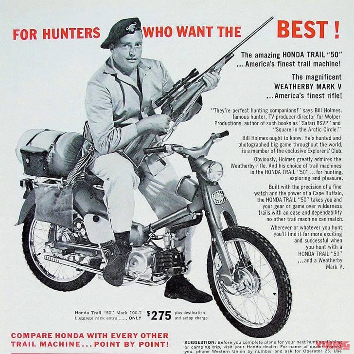 ホンダ CA100T TRAIL50|ホンダ新型CT125への道 “ハンター”の系譜を辿る【’60年代を駆け抜けた5モデル】