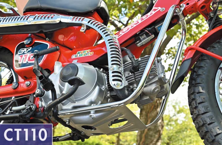ホンダCT110|’20ホンダ新型CT125はシャーシ・足まわり一新【CT110″ハンターカブ”新旧比較】