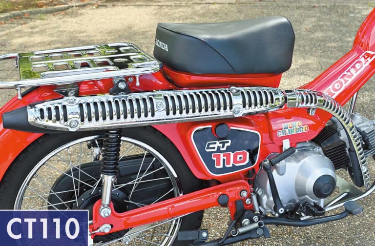 ホンダCT110|’20ホンダ新型CT125はシャーシ・足まわり一新【CT110″ハンターカブ”新旧比較】