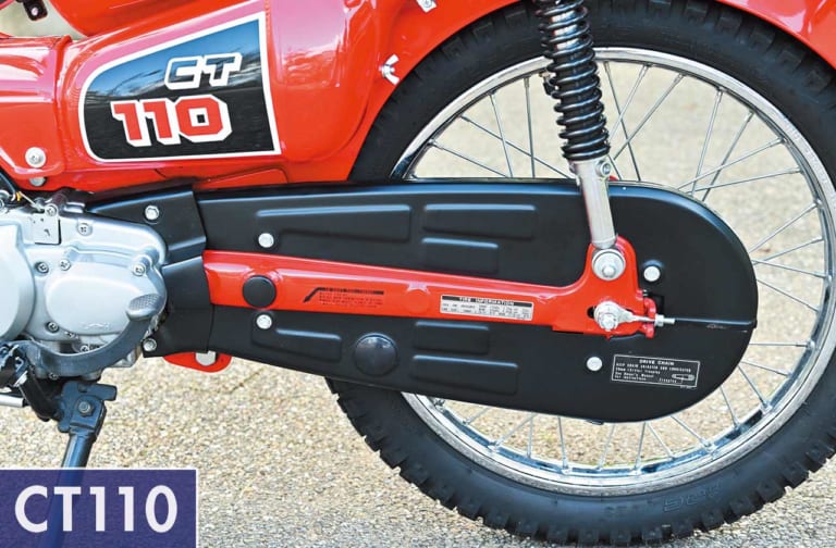 ホンダCT110|’20ホンダ新型CT125はシャーシ・足まわり一新【CT110″ハンターカブ”新旧比較】