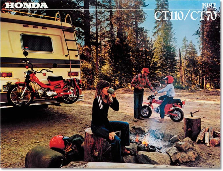 ホンダ CT110 TRAIL110|ホンダ新型CT125への道 “ハンター”の系譜を辿る【’70年代〜現代のクロスカブへ】