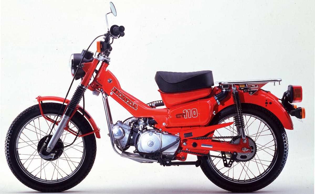 ホンダ CT110 TRAIL110|ホンダ新型CT125への道 “ハンター”の系譜を辿る【’70年代〜現代のクロスカブへ】