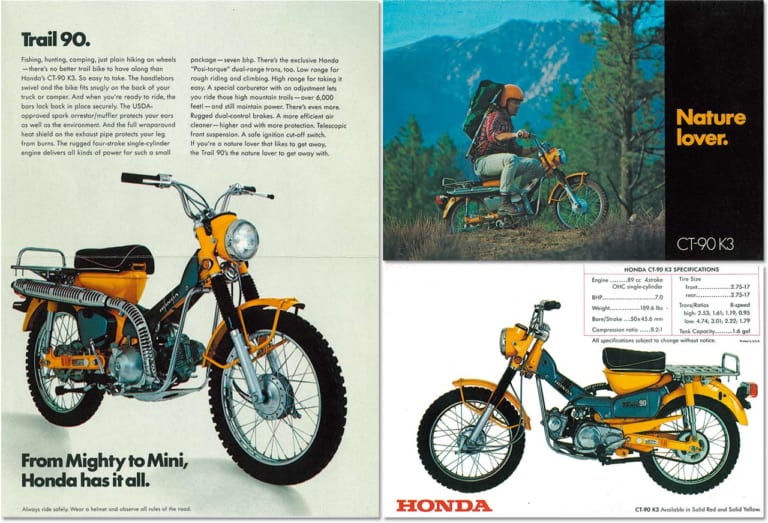 ホンダ CT90 TRAIL90|ホンダ新型CT125への道 “ハンター”の系譜を辿る【’70年代〜現代のクロスカブへ】