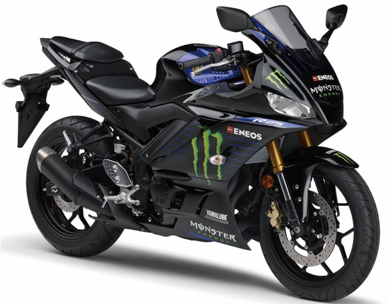 ヤマハ YZF-R25 モンスターエナジー ヤマハMotoGPエディション|’20新車バイク総覧〈150〜250cc車検レス|国産車#4/5〉ヤマハ
