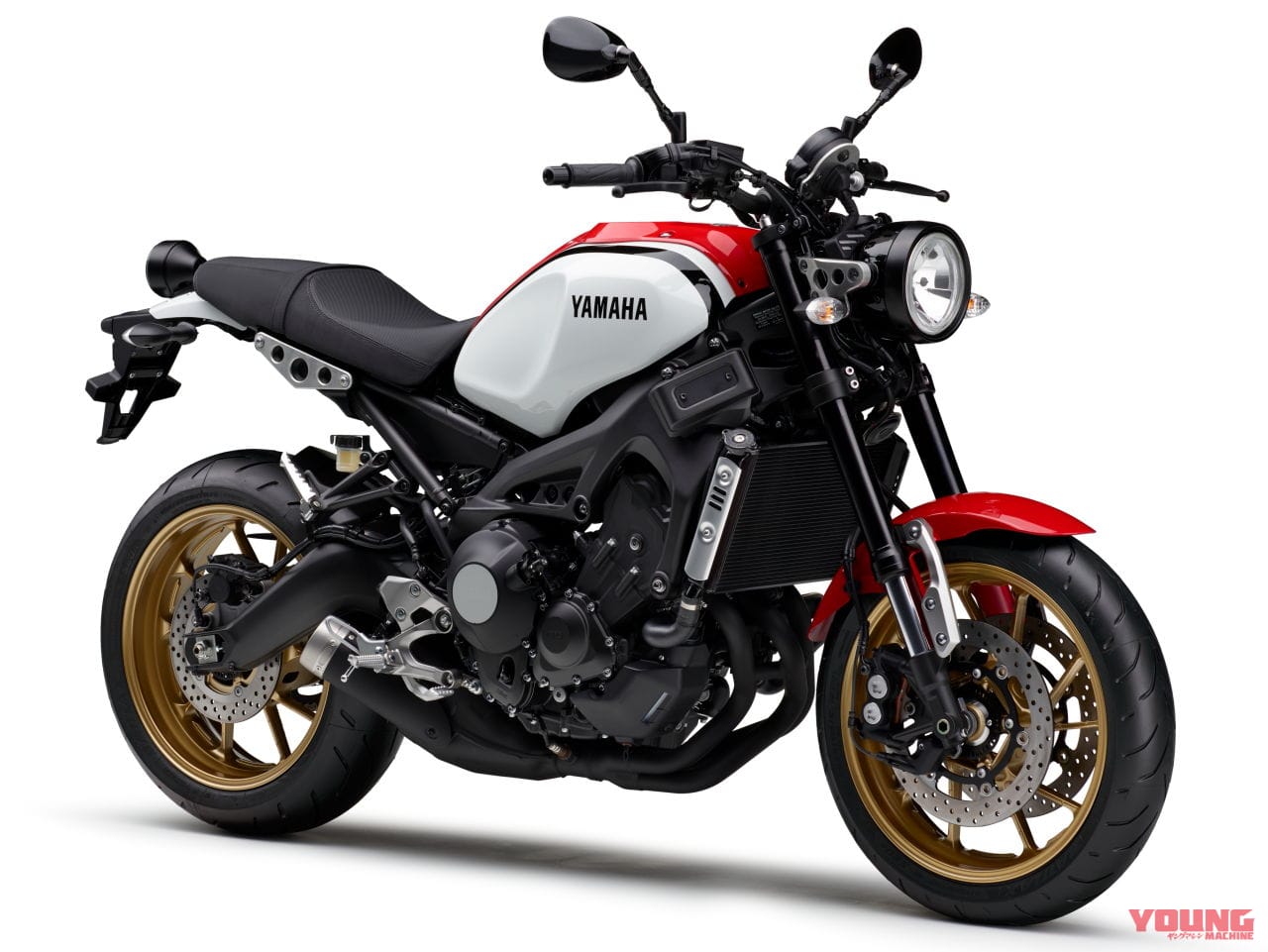 YAMAHA XSR900|最新中古相場もわかる! 人気バイク歴代モデル図鑑:ヤマハXSR900【RZ/TZRカラーの2020年モデル】