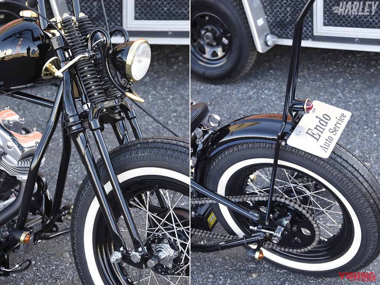 '84ハーレーダビッドソン ショベルヘッド by 遠藤自動車サービス|ハーレーオーナーのこだわりを反映したフルオーダーカスタム・’84ショベルヘッド