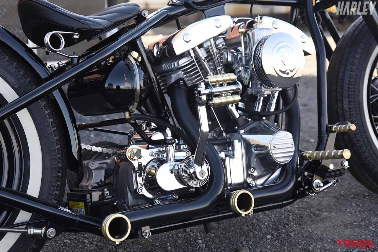 ハーレーオーナーのこだわりを反映したフルオーダーカスタム 84ショベルヘッド Webヤングマシン 最新バイク情報 ハーレーオーナーのこだわりを反映したフルオーダーカスタム 84ショベルヘッド Webヤングマシン 最新バイク情報