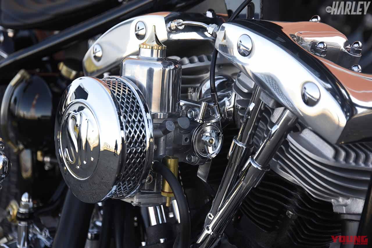 '84ハーレーダビッドソン ショベルヘッド by 遠藤自動車サービス|ハーレーオーナーのこだわりを反映したフルオーダーカスタム・’84ショベルヘッド