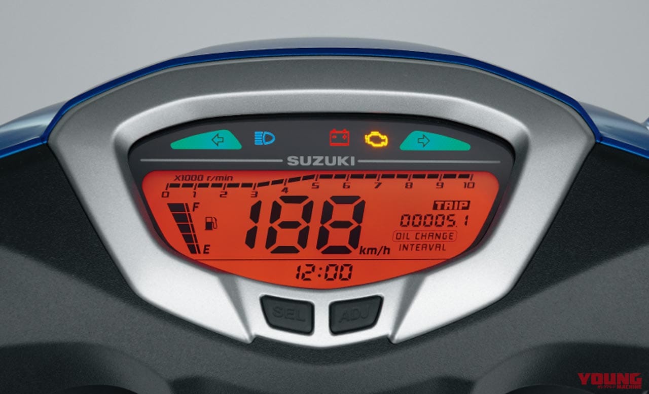 ’19 スズキ スウィッシュ|’20新車バイク総覧〈110〜125cc原付二種|国産車#4/5 スクーター〉ヤマハ スズキ