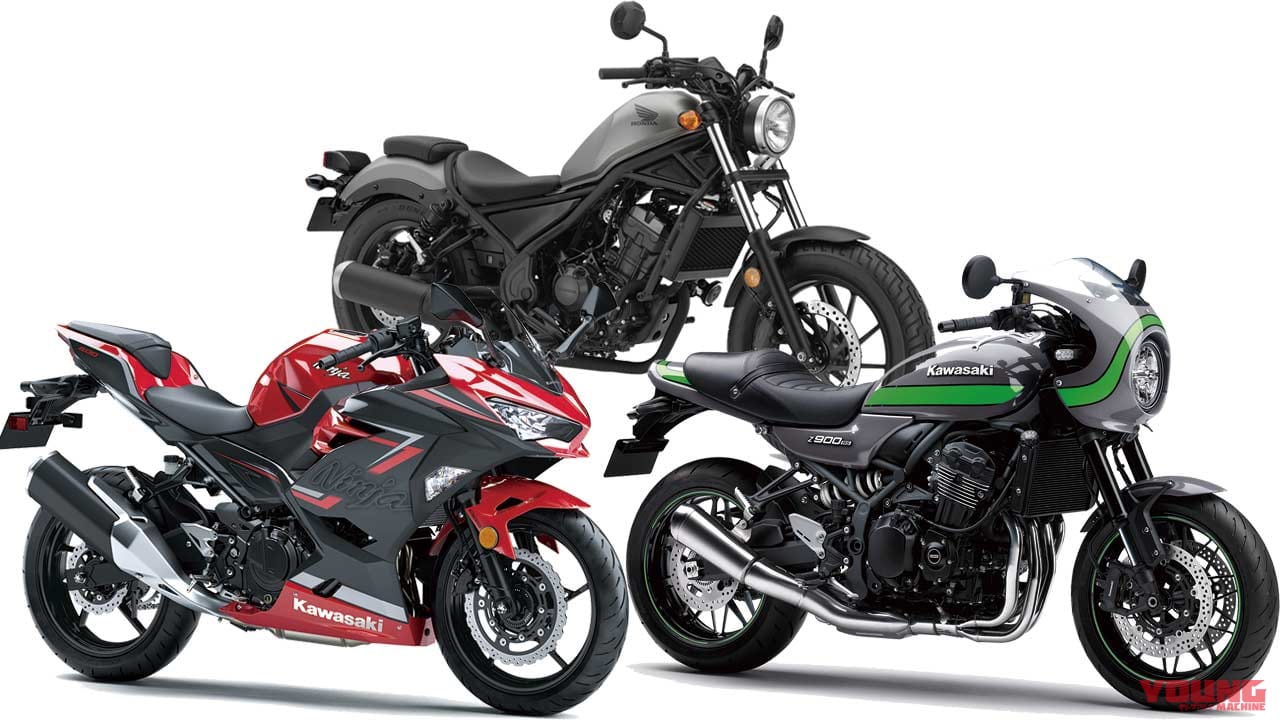 19ベストセラーバイクはz900rs Ninja400 レブル250 Webヤングマシン 最新バイク情報