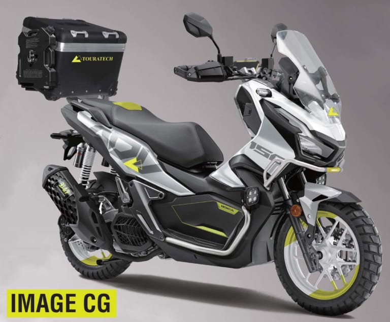 ADV150 ラリー』東京モーターサイクルショーで初公開！ ツアラテック