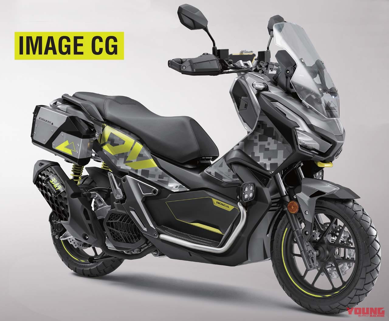 ADV150ラリー「LIGHT」|『ADV150 ラリー』東京モーターサイクルショーで初公開! ツアラテック×ヨシムラがコラボ