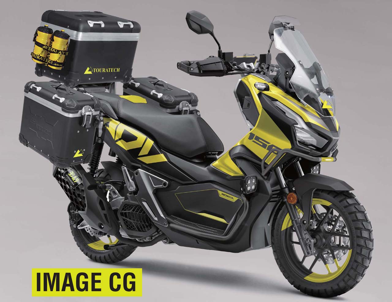 ADV150ラリー「HARD」|『ADV150 ラリー』東京モーターサイクルショーで初公開! ツアラテック×ヨシムラがコラボ