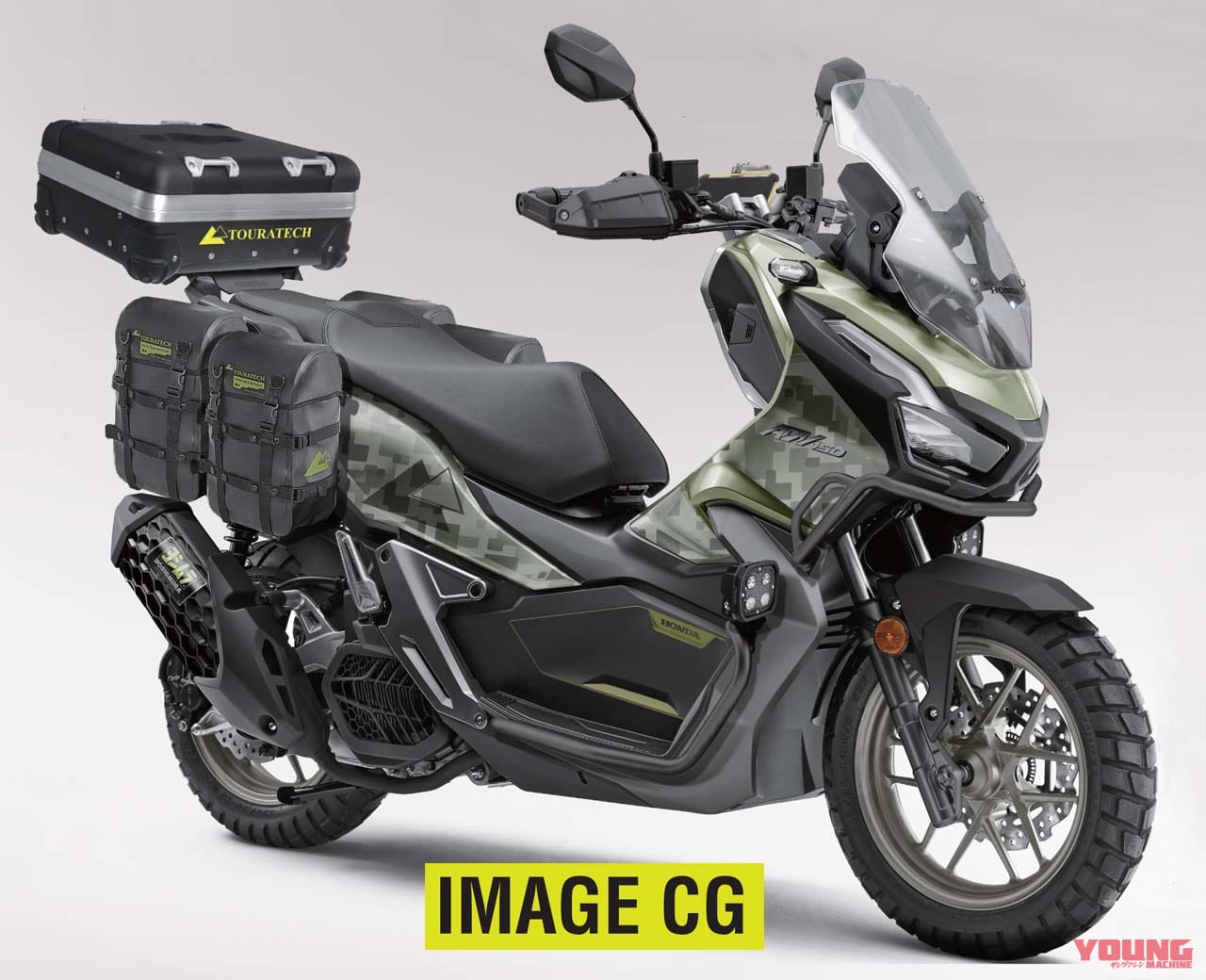 ADV150ラリー「CAMP」|『ADV150 ラリー』東京モーターサイクルショーで初公開! ツアラテック×ヨシムラがコラボ