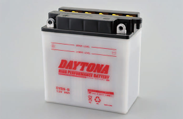 デイトナ ハイパフォーマンスバッテリー開放タイプ|バイクシーズン直前・最新バッテリーピックアップ×7ブランド